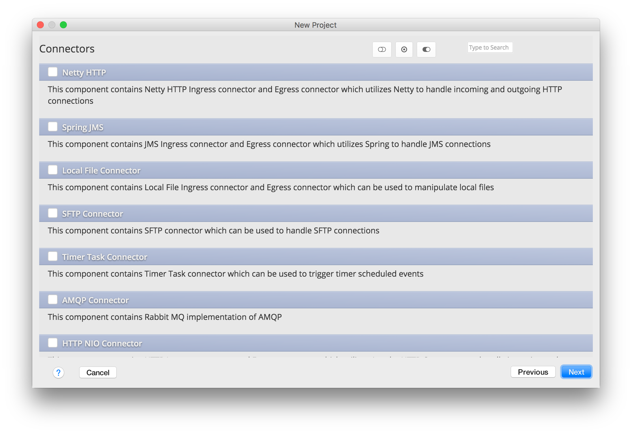 component screenshot