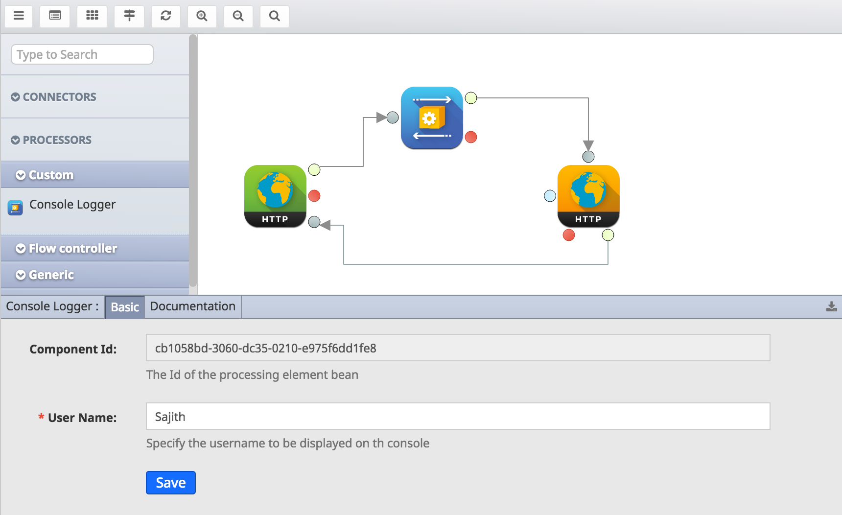 custom processor screenshot
